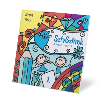 Vámos Robi - SzívSzínek 1. – Boldogító színező