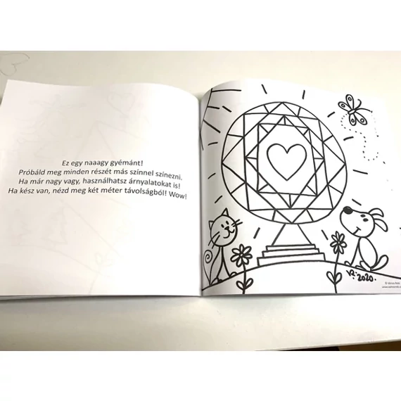 Vámos Robi - SzívSzínek 2. – Boldogító színező